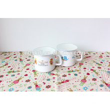 12cm(900ml) color body enamel mugs